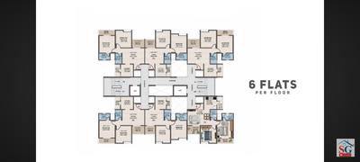 Image of 700 Sq.ft 2 BHK Apartment / Flat for sale in Kolte Patil Equa Wing F And G, Wagholi, Pune for Rs. 6500000