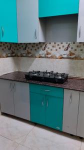 Kitchen Image of 800 Sq.ft 2 BHK Apartment / Flat for rent in Gaurs Siddhartham, Siddharth Vihar Ghaziabad for Rs. 24500