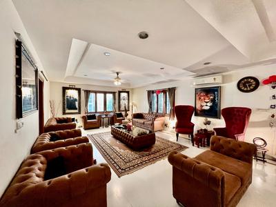 Hall Image of 5600 Sq.ft 4 BHK Villa for sale in Kanishka Cyber Meadows Society, Serilingampally Hyderabad for Rs. 95000000