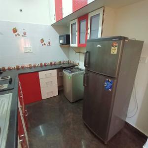 Kitchen Image of 1200 Sq.ft 2 BHK Independent House for rent in C V Raman Nagar Bengaluru for Rs. 31000