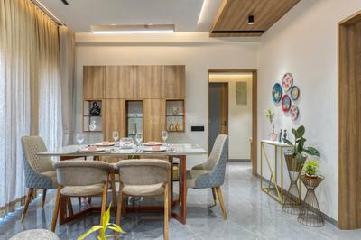 Hall Image of 1800 Sq.ft 3 BHK Apartment / Flat for rent in KP Courtyard, Shantipura Ahmedabad for Rs. 60000