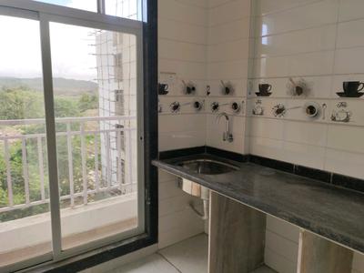Kitchen Image of 740 Sq.ft 1 BHK Apartment / Flat for sale in Ulwe Navi Mumbai for Rs. 4000000