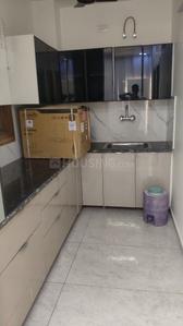 Kitchen Image of 1300 Sq.ft 3 BHK Apartment / Flat for rent in Microtek Palm Drive, Sector 3 Bahadurgarh for Rs. 15000