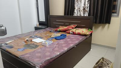 Bedroom Image of 780 Sq.ft 1 BHK Apartment / Flat for rent in Aryanparv Aarambh, Ujala Circle Ahmedabad for Rs. 20999