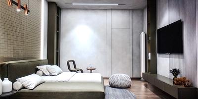 Bedroom Image of 2606 Sq.ft 3 BHK Apartment / Flat for sale in Vesu Surat for Rs. 13000000