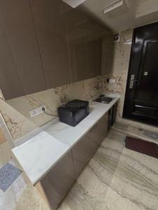 Bathroom Image of 280 Sq.ft 1 RK Studio for rent in  Dayanand Colony RWA, Lajpat Nagar New Delhi for Rs. 26000
