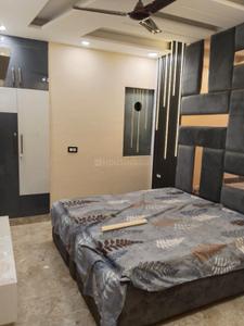 Bedroom Image of 600 Sq.ft 2 BHK Builder Floor for rent in Dwarka Mor New Delhi for Rs. 20000