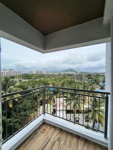 Balcony Image of 1230 Sq.ft 3 BHK Apartment / Flat for rent in Legacy Woods, Vikas Nagar Pune for Rs. 25000