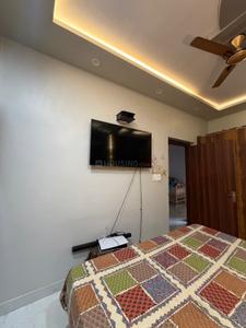 Bedroom Image of 1200 Sq.ft 1 BHK Builder Floor for rent in Pratap Nagar Jaipur for Rs. 18000