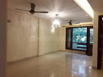 Hall Image of 2200 Sq.ft 3.5 BHK Independent House for rent in Greater Kailash II New Delhi for Rs. 185000