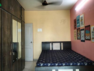 Bedroom Image of 600 Sq.ft 1 BHK Apartment / Flat for rent in Swaraj Symphony, Kharghar Navi Mumbai for Rs. 32000