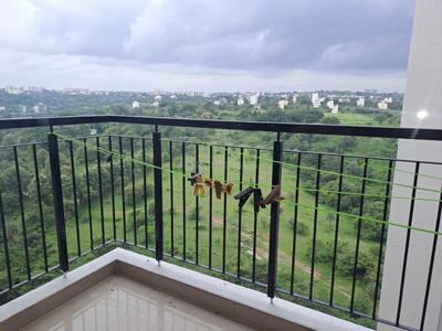 Balcony Image of 1338 Sq.ft 2 BHK Apartment / Flat for rent in Purva Highland, Mallasandra Bengaluru for Rs. 32000