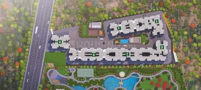 Image of 1360 Sq.ft 3 BHK Apartment / Flat for sale in Moshi, Pune for Rs. 9500000