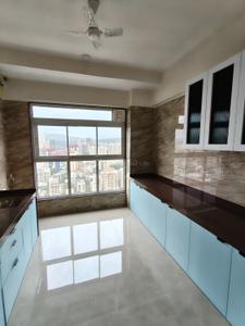 Kitchen Image of 1600 Sq.ft 3 BHK Apartment / Flat for rent in Solitaire Edge, Kandivali East Mumbai for Rs. 110000