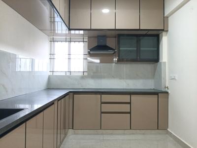 Kitchen Image of 1500 Sq.ft 3 BHK Apartment / Flat for rent in Yoga Sai Srikaram, Kaggadasapura Bengaluru for Rs. 60000