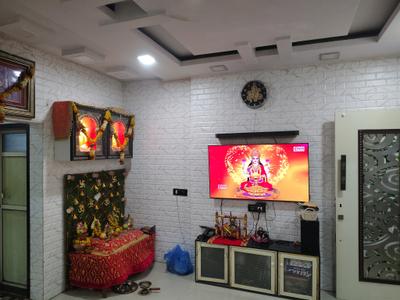Living Room Image of 530 Sq.ft 1 BHK Apartment / Flat for rent in Vijay Nagari Apartments, Thane West Thane for Rs. 20000