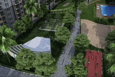 Image of 1640 Sq.ft 3 BHK Apartment / Flat for sale in Belvedere By UKN Airport District Phase 2, Navarathna Agrahara, Bengaluru for Rs. 17100000
