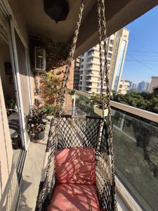 Balcony Image of 1400 Sq.ft 2 BHK Apartment / Flat for rent in Sabari Shobha, Chembur Mumbai for Rs. 150000