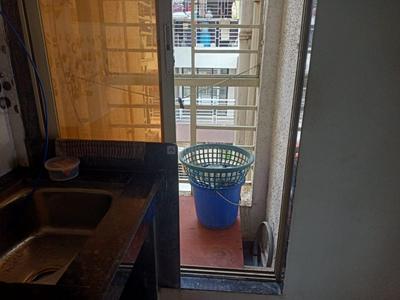 Kitchen Image of 630 Sq.ft 1 BHK Apartment / Flat for sale in Shree Khodiyar Aangan Villa, Prajapati Vihar Navi Mumbai for Rs. 3500000