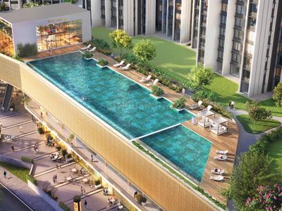 Image of 725 Sq.ft 2 BHK Apartment / Flat for sale in Sunteck Crescent Park 2, Kalyan West, Kalyan for Rs. 5896589