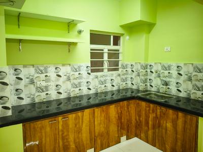 Kitchen Image of 1105 Sq.ft 3 BHK Apartment / Flat for rent in Eternis, Madhyamgram Kolkata for Rs. 23000