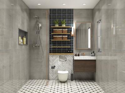 Bathroom Image of 1800 Sq.ft 3 BHK Builder Floor for sale in Agarwal Aditya World City, Wave City Ghaziabad for Rs. 9250000