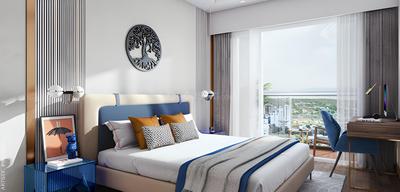 Bedroom Image of 1400 Sq.ft 2 BHK Apartment / Flat for sale in Kolte Patil La Vita, Vashi Navi Mumbai for Rs. 27900000