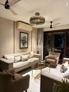 Hall Image of 1290 Sq.ft 3 BHK Apartment / Flat for rent in Kesar Harmony, Kharghar Navi Mumbai for Rs. 130000