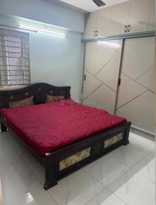 Bedroom Image of 1200 Sq.ft 2 BHK Apartment / Flat for rent in Bhuvi GMS Classic Avenue, Chandanagar Hyderabad for Rs. 30000