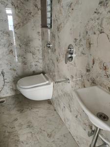 Common Bathroom Image of 400 Sq.ft 1 BHK Apartment / Flat for rent in Shraddha Classic, Bhandup West Mumbai for Rs. 25000