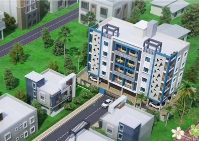 Image of 1782 Sq.ft 3 BHK Apartment / Flat for sale in Jharapada, Bhubaneswar for Rs. 9700000