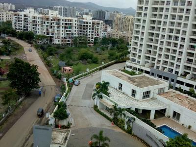 Balcony Image of 640 Sq.ft 1 BHK Apartment / Flat for sale in Godrej Horizon, Mohammed Wadi Pune for Rs. 3200000