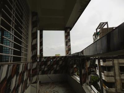 Balcony Image of 810 Sq.ft 2 BHK Apartment / Flat for sale in Dum Dum Cantonment Kolkata for Rs. 2430000