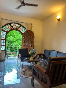 Hall Image of 800 Sq.ft 1 BHK Apartment / Flat for rent in Vagator Goa for Rs. 30000