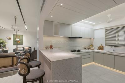 Kitchen Image of 3100 Sq.ft 4.5 BHK Apartment / Flat for sale in Soham Residency Phase II Building A And F, Patel Nagar Surat for Rs. 13000000