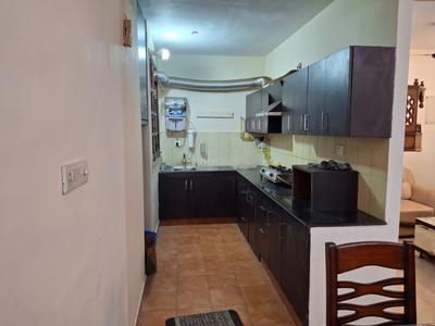 Kitchen Image of 1008 Sq.ft 2 BHK Apartment / Flat for rent in LDA Sunrise Mrigshira Apartment, Ashiyana Lucknow for Rs. 18000