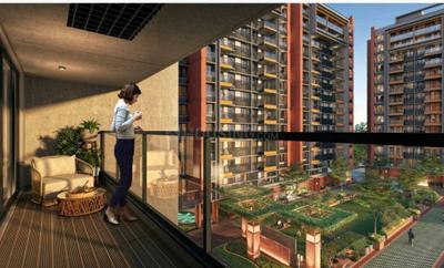 Balcony Image of 1548 Sq.ft 2 BHK Apartment / Flat for sale in Sanskruti, Randesan Gandhinagar for Rs. 7236000