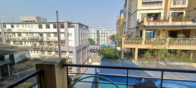 Balcony Image of 2399 Sq.ft 4 BHK Apartment / Flat for sale in Natural Haldiram Enclave, Teghoria Kolkata for Rs. 11900000