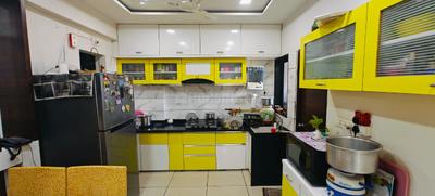 Kitchen Image of 1080 Sq.ft 2 BHK Apartment / Flat for sale in Shree Sahajanand Helenium, Chandkheda Ahmedabad for Rs. 6800000