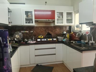 Kitchen Image of 1500 Sq.ft 1 BHK Apartment / Flat for rent in Thiruvanmiyur Chennai for Rs. 40000