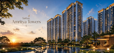Image of 1045 Sq.ft 2 BHK Apartment / Flat for sale in Jigani, Bengaluru for Rs. 10000000