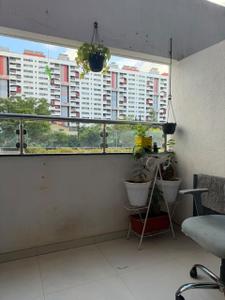 Balcony Image of 1000 Sq.ft 2 BHK Apartment / Flat for sale in Handewadi Pune for Rs. 6500000