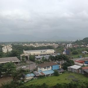 Balcony Image of 585 Sq.ft 1 BHK Apartment / Flat for rent in Karjat Thane for Rs. 5500