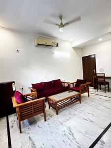 Hall Image of 800 Sq.ft 1 BHK Builder Floor for rent in Sector 27 Gurgaon for Rs. 36000