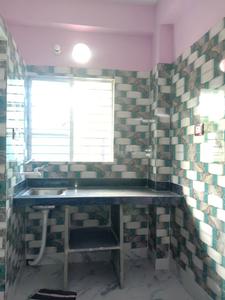 Kitchen Image of 200 Sq.ft 1 RK Apartment / Flat for rent in New Town Kolkata for Rs. 7000