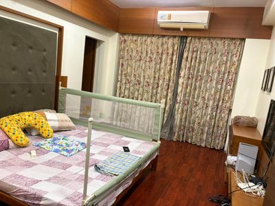 Bedroom Image of 3400 Sq.ft 4 BHK Apartment / Flat for rent in Adani Water Lily, Shantigram Ahmedabad for Rs. 70000