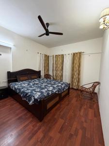 Bedroom Image of 2280 Sq.ft 3 BHK Apartment / Flat for rent in Adani The Meadows, Shantigram Ahmedabad for Rs. 49000