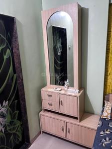 Bedroom Image of 550 Sq.ft 1 BHK Apartment / Flat for rent in Hareshwar Paradise, Dahisar West Mumbai for Rs. 35000