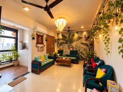 Hall Image of 830 Sq.ft 2.5 BHK Apartment / Flat for sale in Bhalchandra Upvan, Punawale Pune for Rs. 9800000