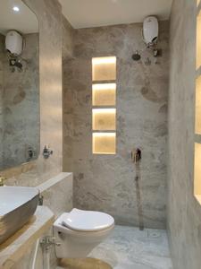 Common Bathroom Image of 950 Sq.ft 2 BHK Apartment / Flat for sale in Godrej Exquisite, Thane West Thane for Rs. 15800000